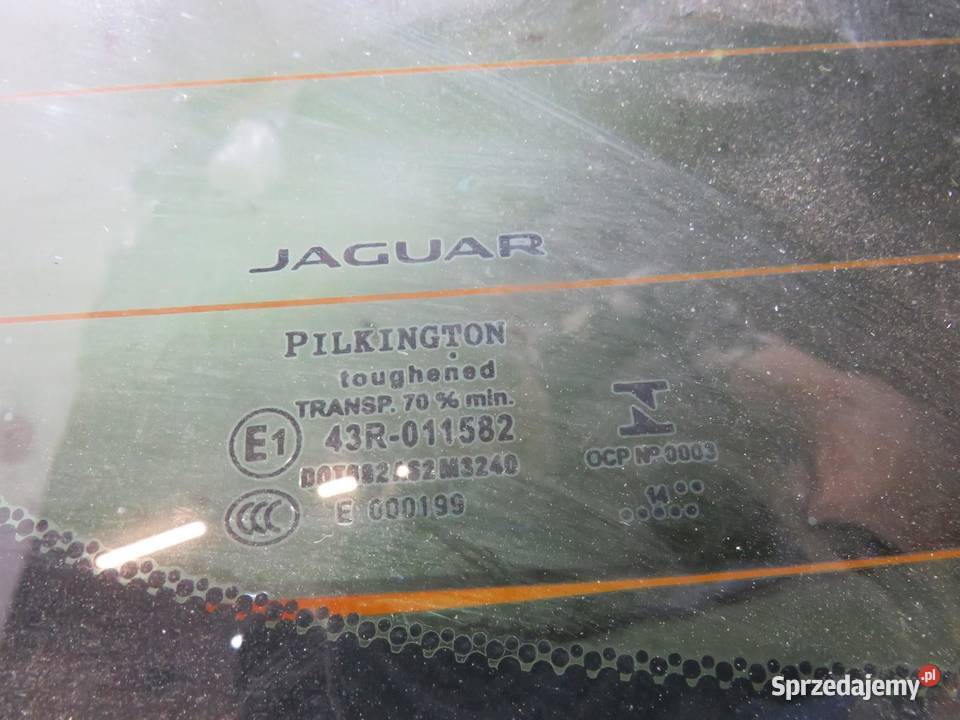 SZYBA TYLNA TYŁ JAGUAR XF X260 SEDAN sprzedam