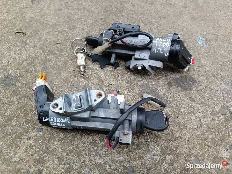 Stacyjka kluczyk Chevrolet Aveo I T200 Wał-Ruda sprzedam