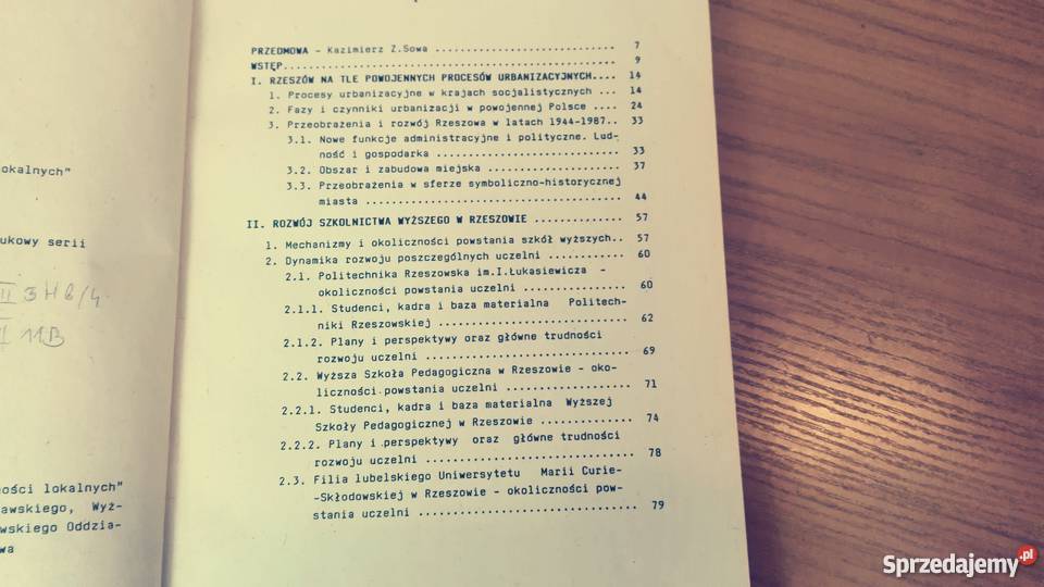 Szkolnictwo wyższe w rozwoju Rzeszowa Anna pedagogika, resocjalizacja Gdańsk