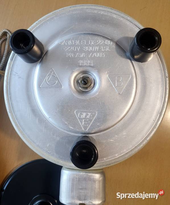 Nowy Garnek Elektryczny PRL 1989 Grube Aluminium Włodawa sprzedam