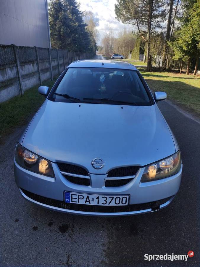 Nissan Almera 15 benzynagaz Pabianice