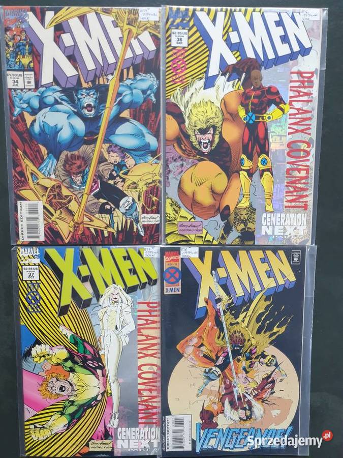 XMen kolekcja 33 oryginalnych komiksów Marvel Komiksy pomorskie Gdynia