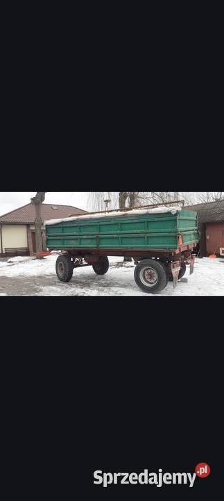 Przyczepa rolnicza HW8011 Przyczepy rolnicze lubelskie Horodło sprzedam