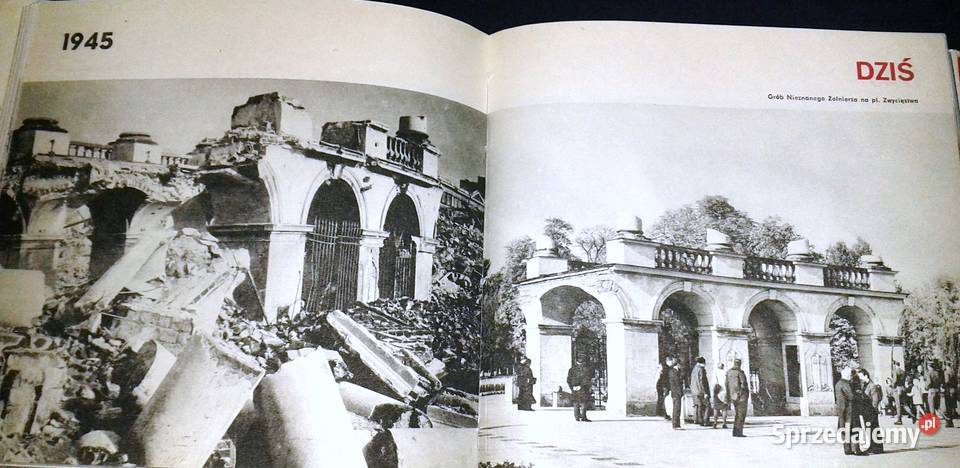 Warszawa 1945 i dziś Stanisław Jankowski Adolf Chełm sprzedam