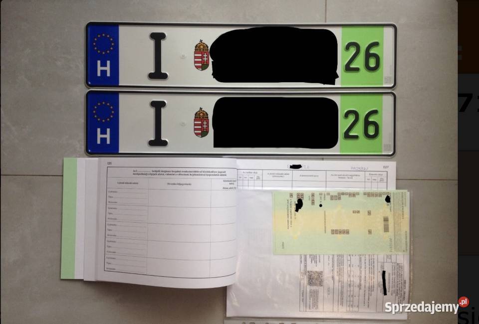 TABLICE REJESTRACYJNE TRANSPORTOWE KOMISOWE Motoryzacja Lublin sprzedam