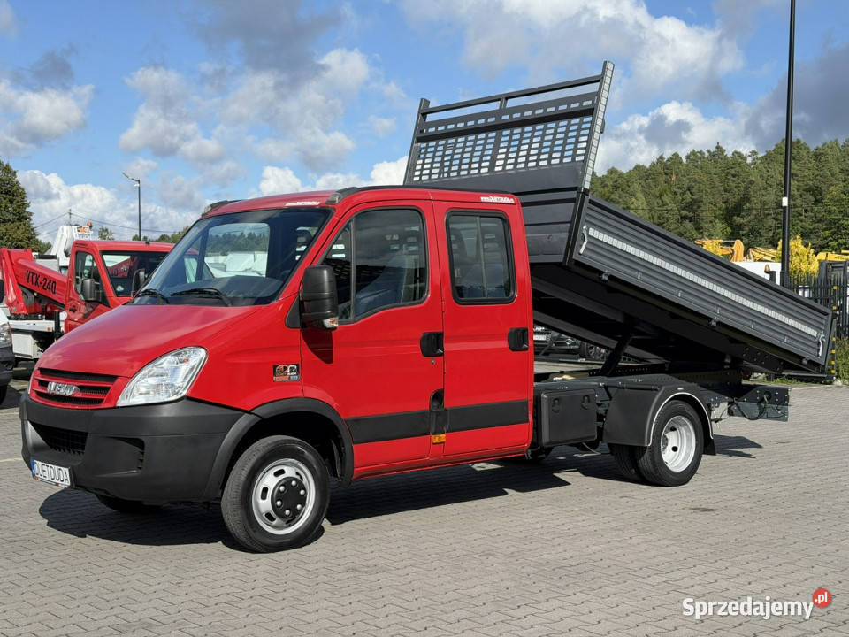 Iveco Daily 35C10 DMC 35t Kat B Doka Brygadówka pełny VAT Motoryzacja Widełki