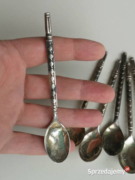 Łyżeczki do kawy Art Deco vintage Dania Toruń