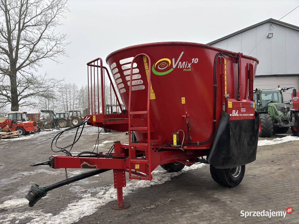 Paszowóz BVL Vmix 10m3 plus wóz paszowy 2011 r Do hodowli zwierząt Myszyniec