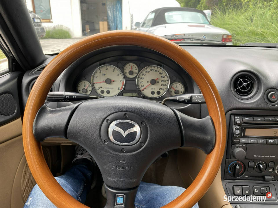 Mazda MX5 Idealna zadbana CABRIO HARDTOP II czujnik zmierzchu Poznań