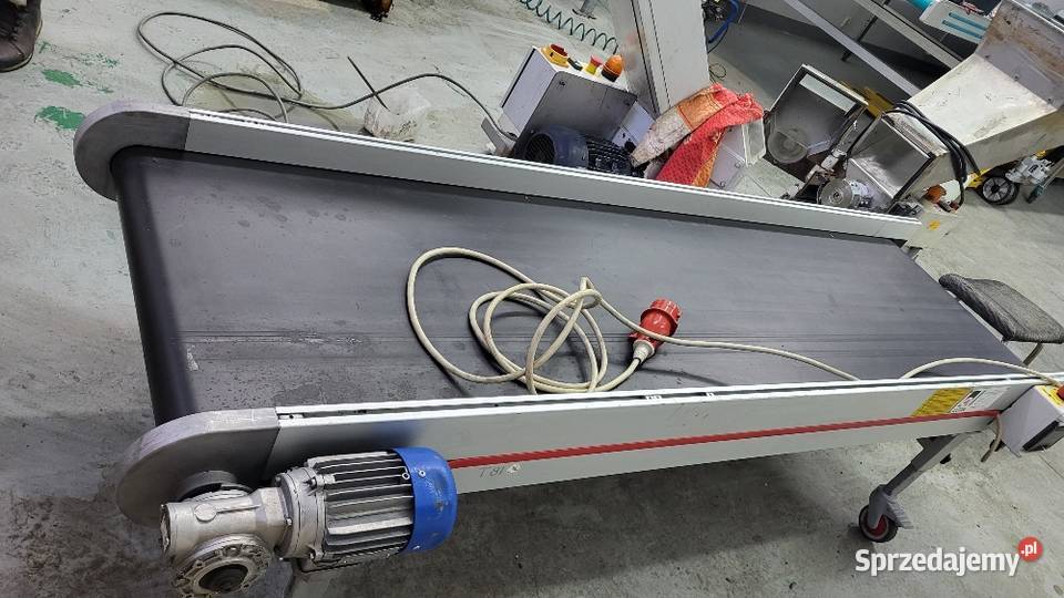 Taśmociąg prosty przenosnik taśmowy płaski DEGA Białogard