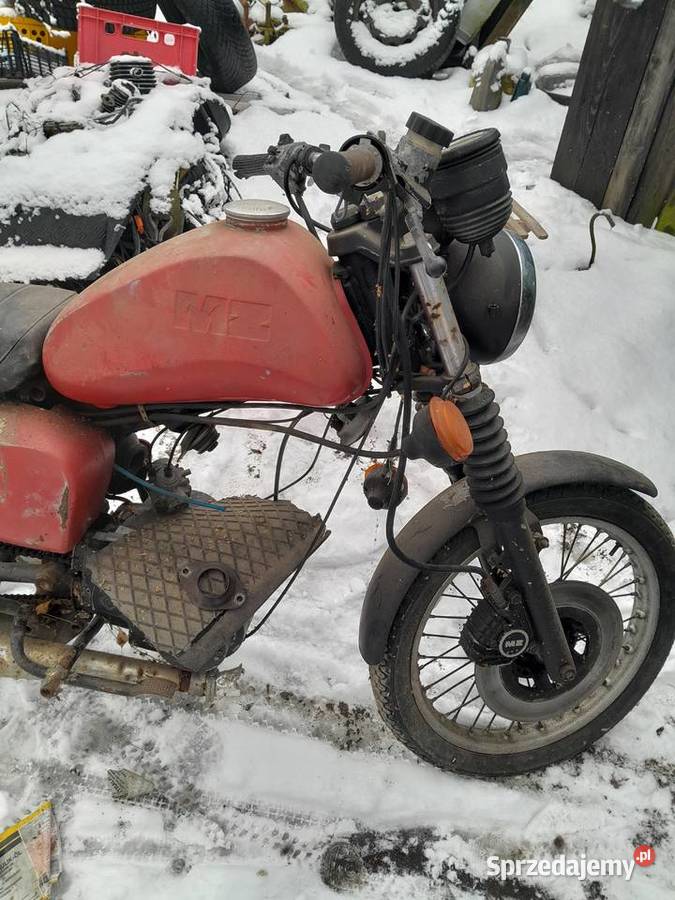MZ ETZ 125 z dozownikiem z Francji MZ Świerzawa