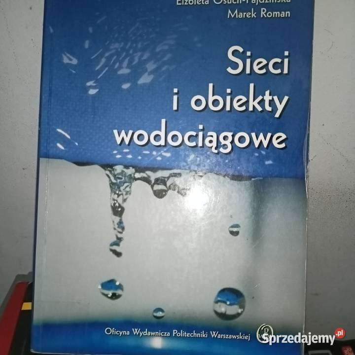 Sieci i obiekty wodociągowe Trójmiasto książki tradycyjny podręcznik Gdańsk