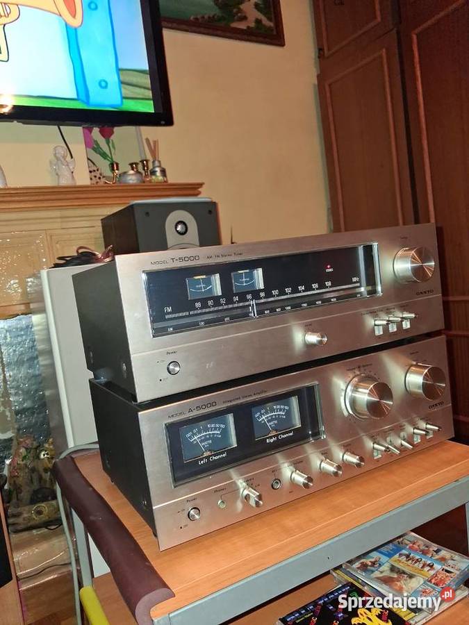Zestaw HiFi Vintage Onkyo A5000 T5000 podkarpackie Mielec