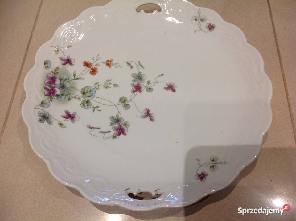 Stary Talerz Patera Stara Porcelana VDP Ceramika i szkło Nowa Sól