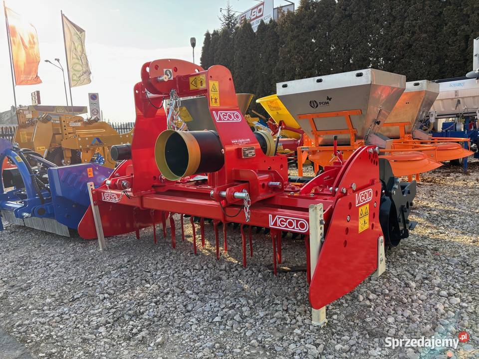 Brona aktywna Vigolo ENL 185 wał Packera listwa Rawa Mazowiecka