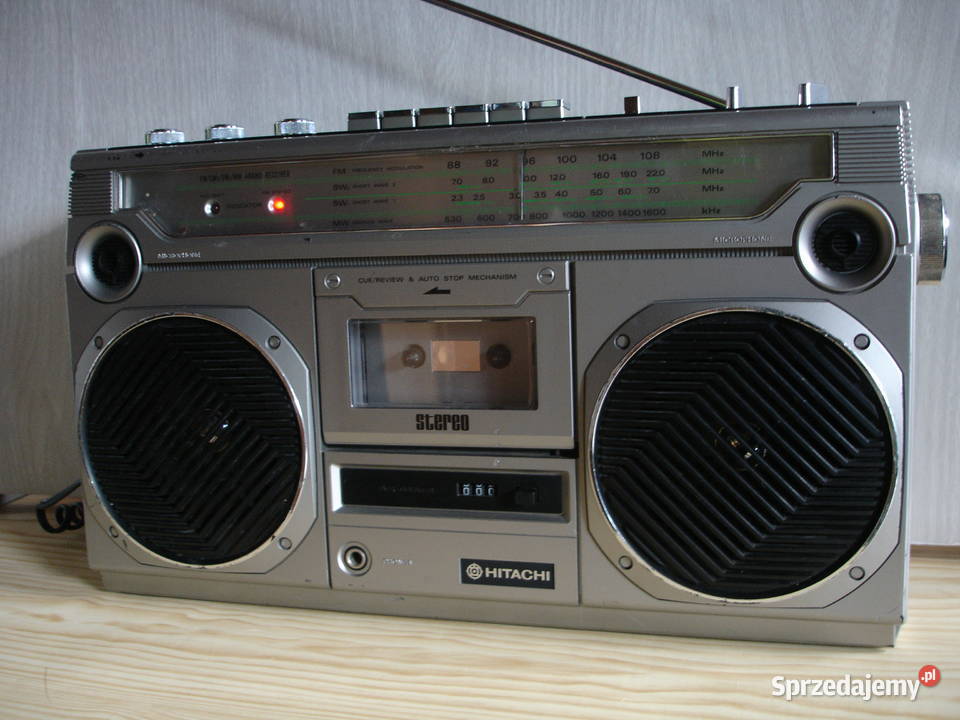 Radiomagnetofon HITACHI TRK8001W lubuskie Zielona Góra