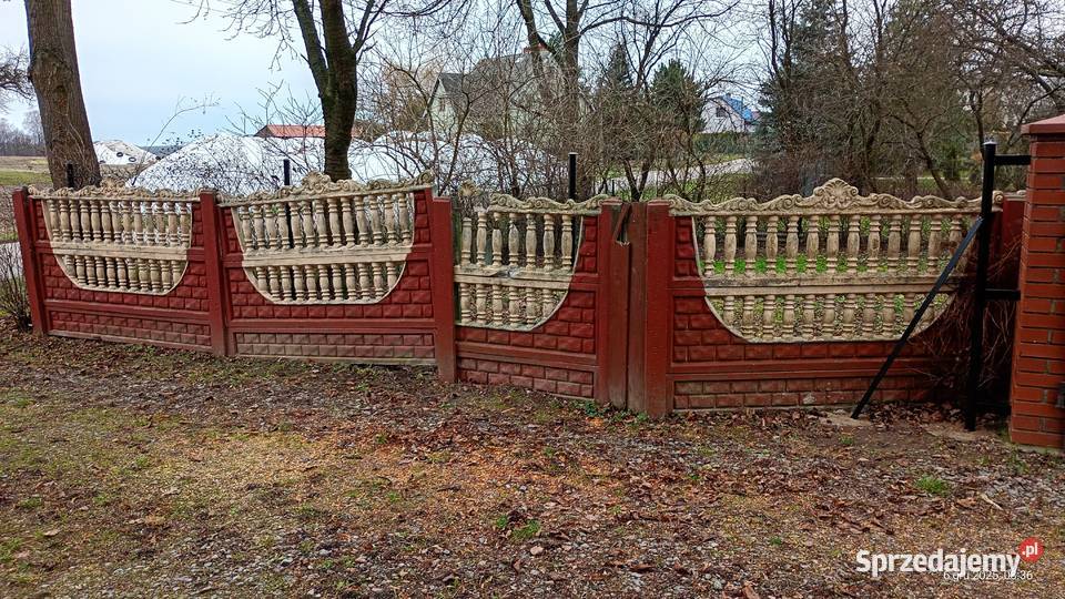 Płot betonowy ogrodzenie 18 metrów panel 2m x lubelskie Lublin