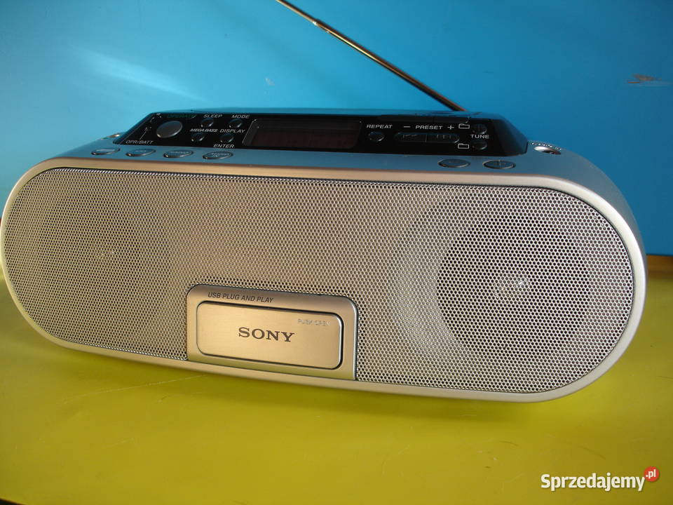 Radiomagnetofon z CD SONY ZS20CP