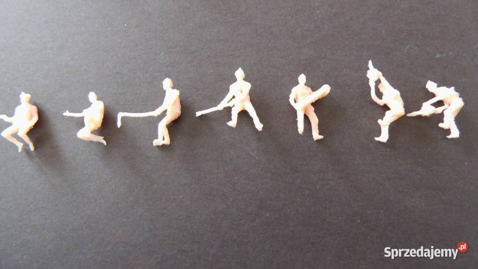 H0 Ludziki figurki 21 mm makieta HO 187 Drwale Radzewice sprzedam