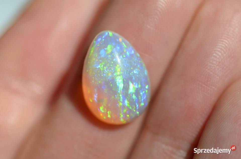 naturalny opal etiopski 430 ct łza mazowieckie
