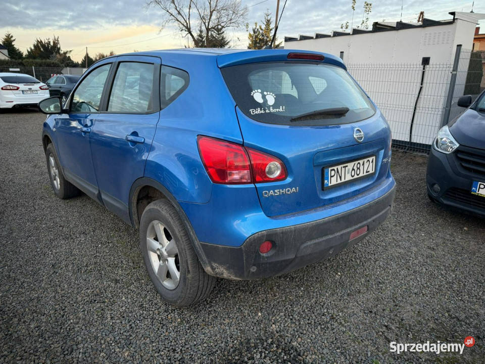 Nissan Qashqai Klimatronic zarejestrowany wielkopolskie Zbąszyń