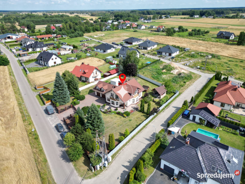 Dom podwójny garaż działka 23 ary w Piszczacu asfalt Piszczac