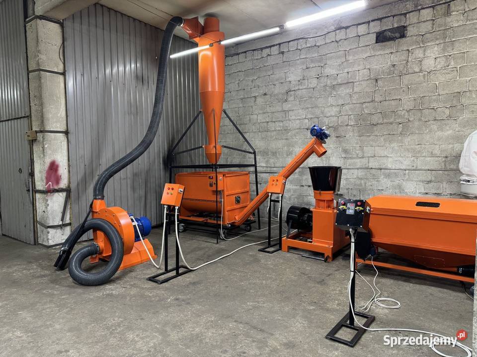 OKAZJA Linia granulacji pasz i pelletu opałowego Poznań