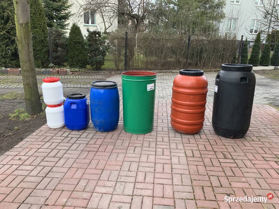 Beczki plastikowesprzedaż2560120220250 Katowice