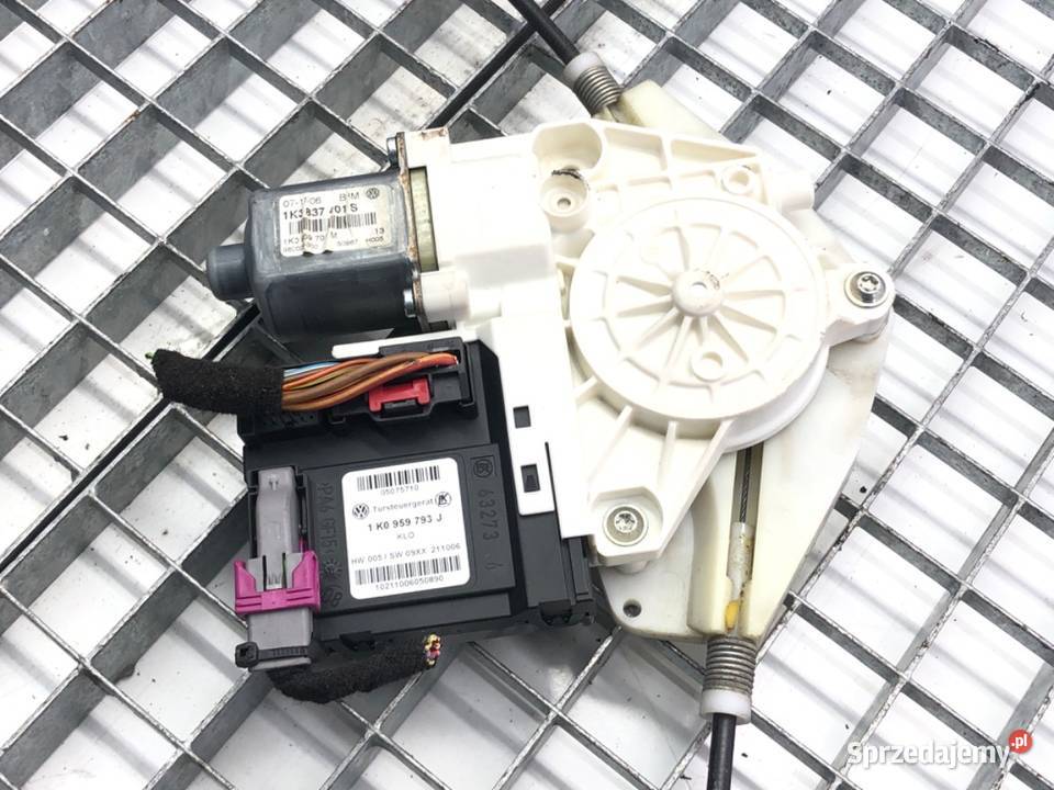 PODNOŚNIK SZYBY LEWY PRZÓD VW GOLF V 1K3837401S osobowe podkarpackie sprzedam