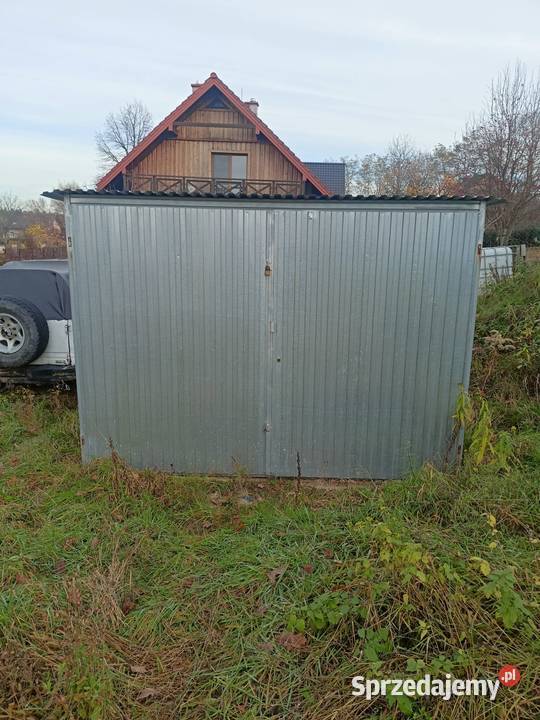 Garaż z blachy ocynkowanej małopolskie Nowy Sącz