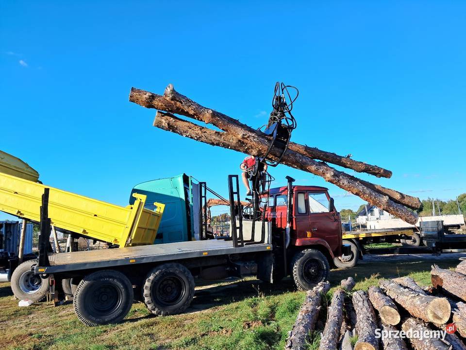 STAR 266 HDS DZWIG ŻURAW DO DREWNA LASU 6X6 1142 Dźwigi samochodowe Gorzów Wielkopolski
