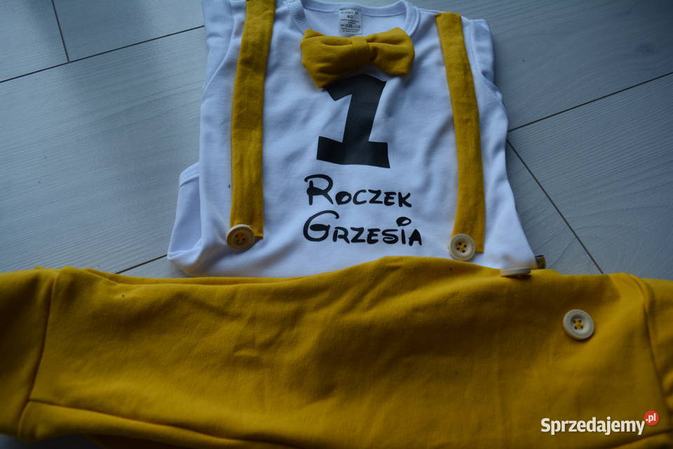 Komplet na roczek urodziny chłopiec Waćmierz sprzedam