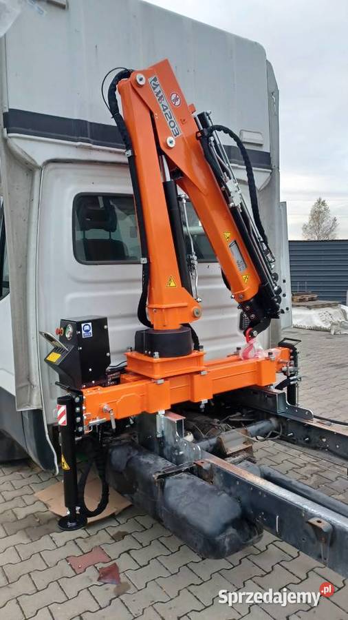 Żuraw HDS MB2902 na iveco i inne dostawcze Iveco Końskie