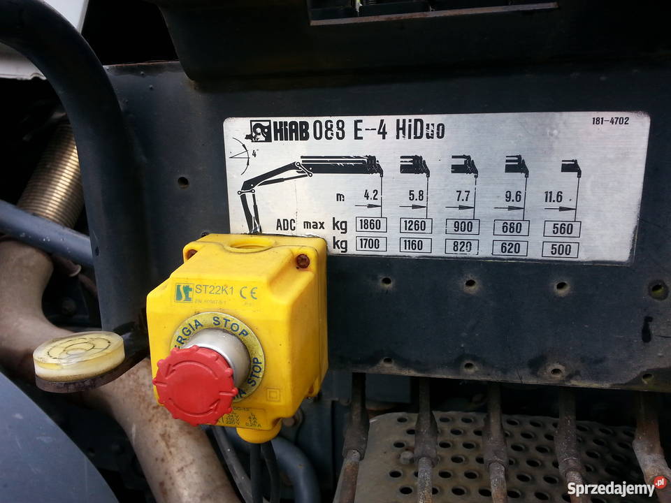 Mercedes Benz Atego Laweta HDS Specjalny Najazdy 600000km lubuskie