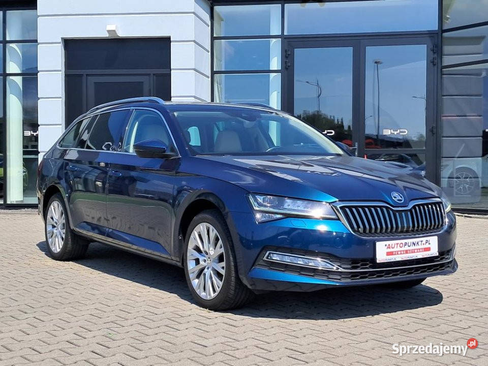 Skoda Superb 2022r 20 TDI 200 Matrix Kamera Tychy