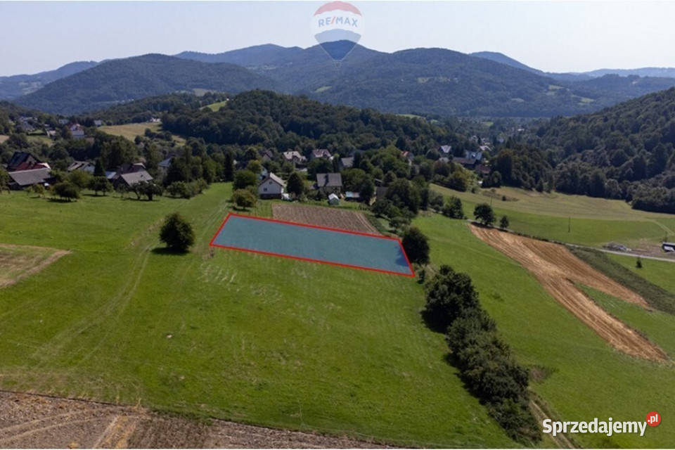 Grunty 5 400 m widok las i działka z WZ 0m Młynne