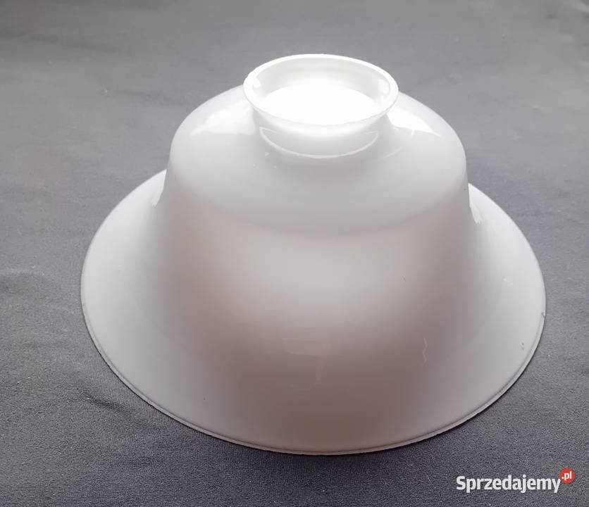 Klosz do lampy lampy art deco szkło warstwowe wielkopolskie Koźminek