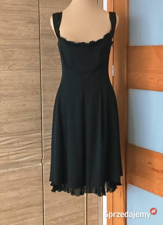 Sukienka koktajlowa SPORTMAX ITALY czarna r M