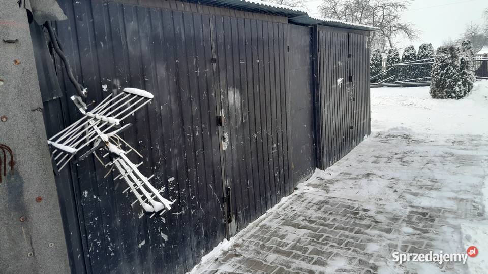 Garaż blaszany 3x5 2sz jeden ocieplany mazowieckie Skaryszew