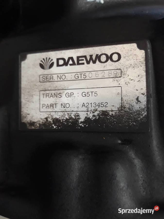 Skrzynia biegów Daewoo G25E automat mazowieckie