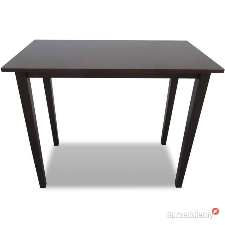Drewniany stolik barowy brązowy WM241703 mazowieckie Warszawa