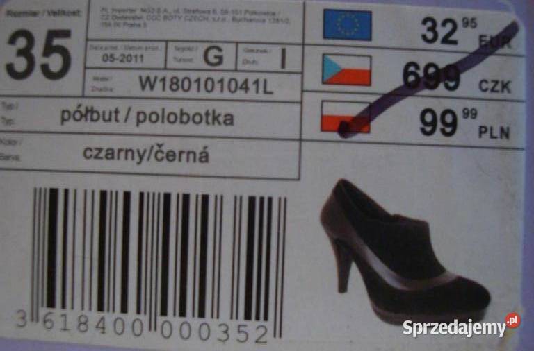 Nowe czarne szpilki Warszawa