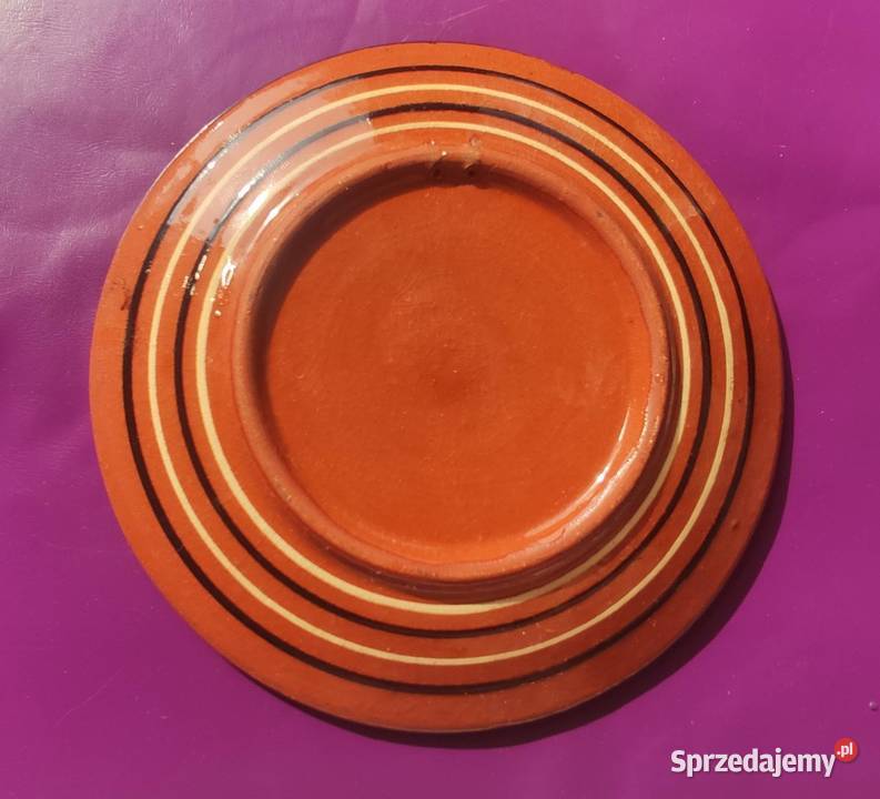 Kolekcjonerski ceramiczny talerz Bułgarski z lat Pruszków