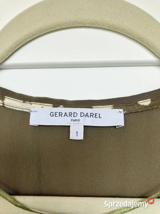 Nowa piękna jedwabna bluzka tshirt Gerard Darel Nisko sprzedam
