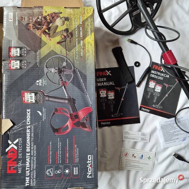 Nokta FindX Pro używany 3 razy Pozostałe Brzesko