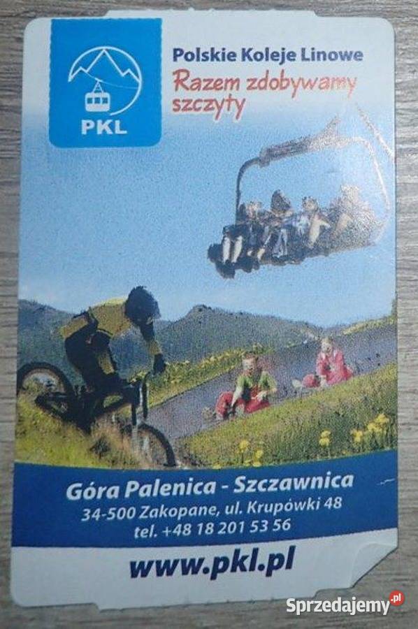 Bilet kolekcjonerski: PKL Góra Palenica - Szczawnica