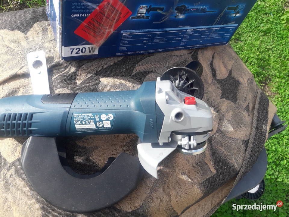 SZLIFIERKA KĄTOWA BOSCH GWS 7125 720W 125mm Miłosław sprzedam
