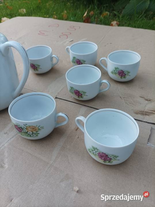 Porcelana Karolina zestaw kawowy herbaciany