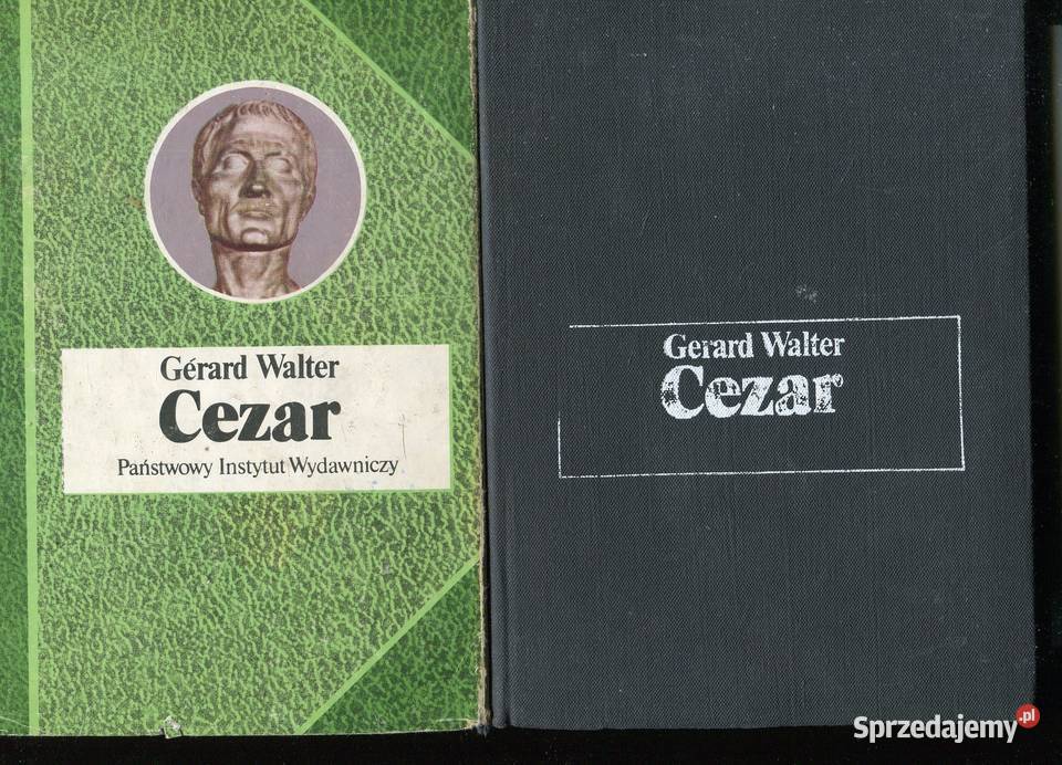 Cezar Gerard Walter 2 egzemplarze twarda z obwolutą