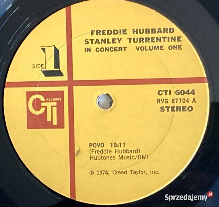 Freddie Hubbard Stanley Turrentine With Ron Szczecin